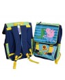 accademia 140950 zaino estensibile scuola george di peppa pig