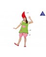 Costume Folletto Bimba T1 3-4 Anni