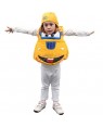 GIOCOPLAST 44193 costume superwings donnie giallo 3/4
