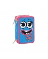 SEVEN  zaino school pack verde facce da sj seven