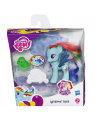 hasbro 37367e24 my little pony crystal fatati con accessorio - rainbow dash