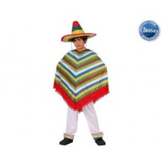 ATOSA 06165 COSTUME DA MESSICANO BAMBINO T1 3/4