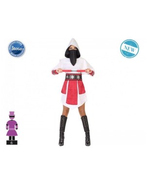 ATOSA 54583 costume ninja t-2