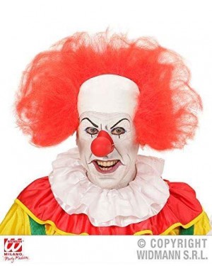 WIDMANN 74950 calotta clown capelli rossi