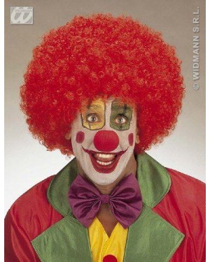 widmann 6109c parrucca maxi riccia jimmy clown colorata