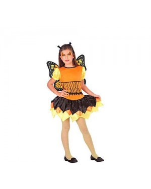 ATOSA 56978 costume farfalla 10-12 arancione