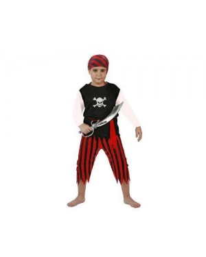 ATOSA 70112.0 costume pirata rosso 7-9