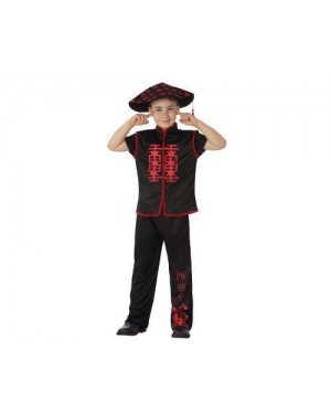 Costume Da Cinese, Bambino T1 3-4 Anni