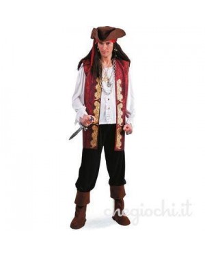 Costume Pirata Tg.Xl In Busta