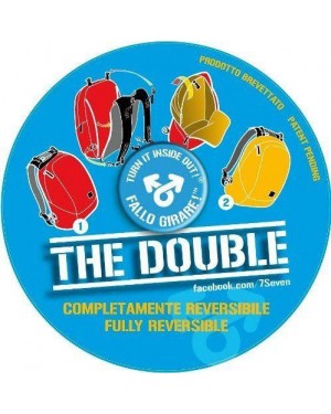 seven 1001550368 zaino double backpack seven pop hearts rosa