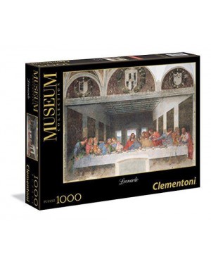 clementoni 31447 puzzle 1000 leonardo cenacolo museum collection