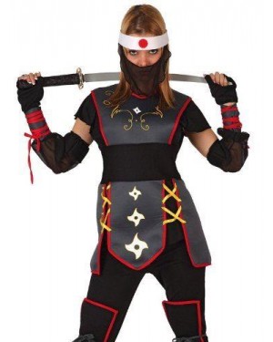 Costume Da Guerriera Ninja T-2