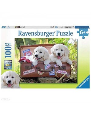 RAVENSBURGER 10538 puzzle 100 xxl cuccioli meritata pausa
