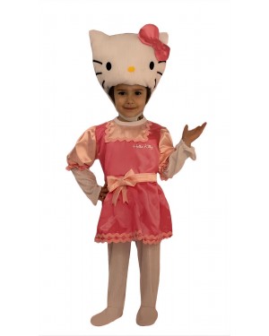 giochi preziosi 07842 costume hello kitty classico raso 7/8 9/10