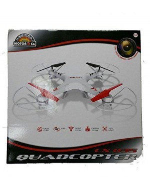 giocheria rdf51074 drone rc 2.4g 48cm c/camera