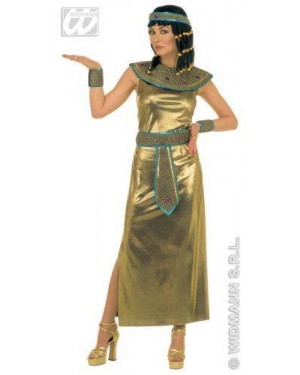 Costume Cleopatra L Vestito,Collare E Cint