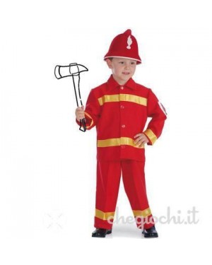 Costume Pompiere Tg.Vii In Busta