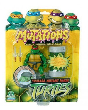 GIOCHI PREZIOSI 53130 NINJA TURTLES TRASFORMABILE 