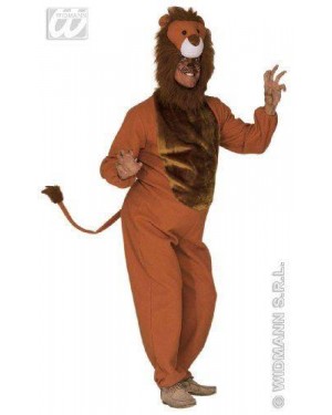 Costume Leone Adulto Flanella L