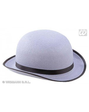 widmann 2480b cappello bombetta feltro grande grigia