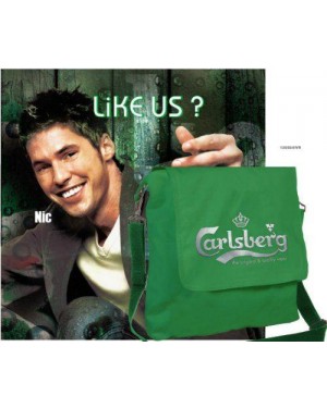 accademia 120354 borsa tracolla carlsberg fuxia