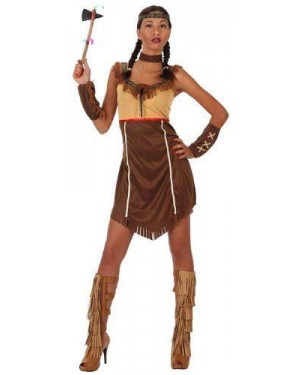 Costume Pelle Rossa Donna T-2 Indiana