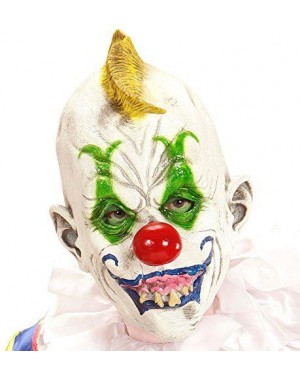 WIDMANN 96573 maschera horror clown cresta gialla trequarti