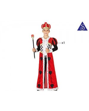 ATOSA 26952 costume re di cuori bimbo t2 5-6 anni