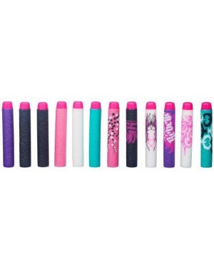 hasbro a4742e270 nerf rebelle refill 12 dardi ricarica