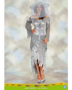 Costume Lady Ghost M Sposa Cadavere