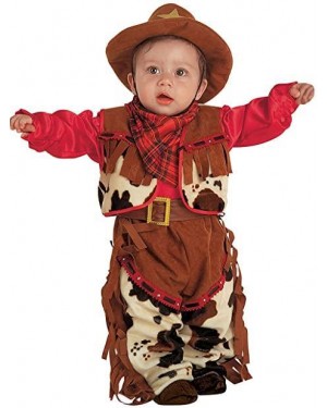 CLOWN 01112 costume baby cow boy 12 mesi