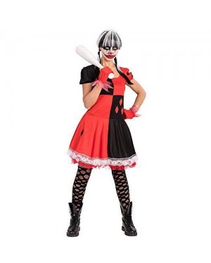 CARNIVAL TOYS 82091 costume clown horror girl rosso/nero t.u.