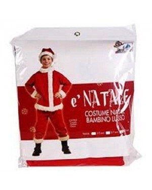 Costume Natale Bambino Lusso 3/5 5/7 7/9
