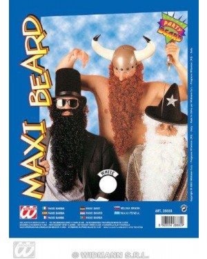 widmann 2888b maxi barbe con baffi bianche