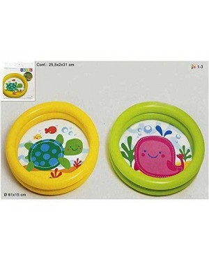 INTEX 59409 INTEX PISCINA BABY FONDO ANIMALETTI 61X15