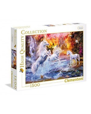 CLEMENTONI 31805 puzzle 1500 hqc unicorni #87580