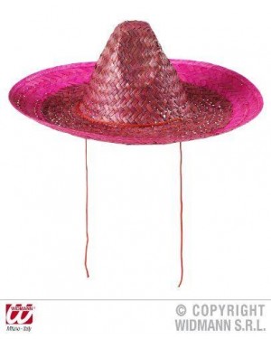 widmann 1428g cappello sombrero rosa 48cm