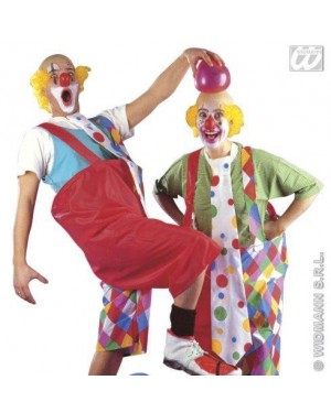 widmann 4518l set travestimento clown con accessori