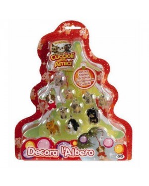gig 01338 cuccioli cerca amici decora l albero 10 pz