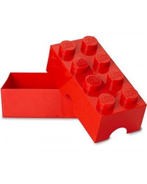 cartorama 40231730 box pranzo lego contenitore rosso 10x20x7,5