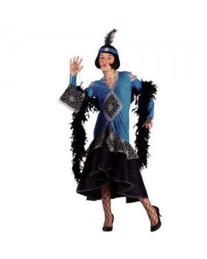 CLOWN 69610 costume regina del musical 10 anni can can