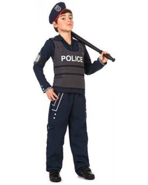 ATOSA 12198 costume bambino polizia t.3