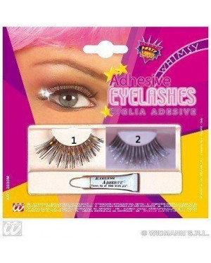 widmann 2833m ciglia lunghe con tubetto adesivo