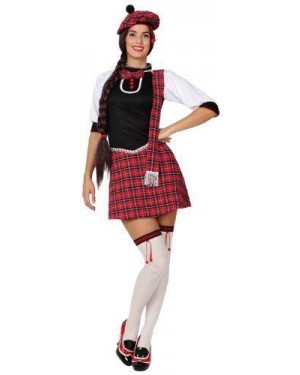 ATOSA 15266.0 costume scozzese donna, adulto t. 2