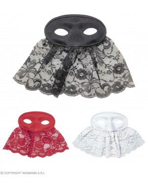 MASCHERA DOMINO CARMEN CON BAUTTA PIZZO ASS.