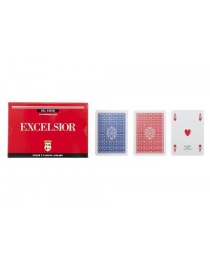 DAL NEGRO 21008 dal negro carte ramino 2 mazzi excelsior