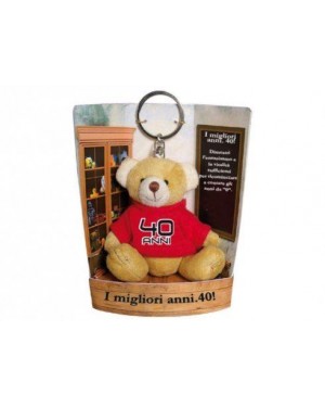 CARTAL   orsetto portachiavi teddy 40 anni