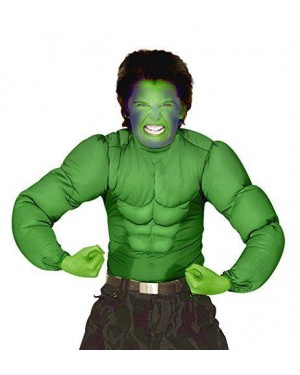 widmann 12586 costume camicia 5/7 super muscoli verde hulk