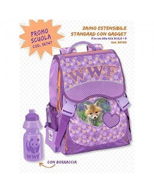 FRANCO PANINI 56723 zaino est. std wwf cuore con gadget