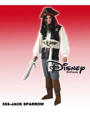 Costume Jack Sparrow M Disney